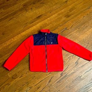 Excellent condition Nautica Boys fleece jacket size 10 12